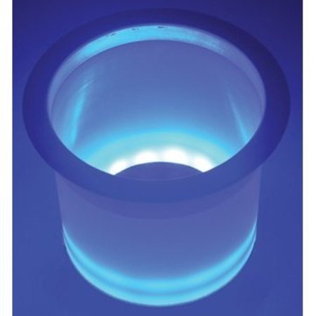 TH MARINE Cup Holder-Blue Led, #LED-LCH-BU-DP LED-LCH-BU-DP